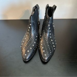 Sam Edelman Brian stud western ankle bootie